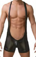 Boxer negro tipo body